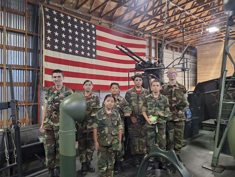 Lewis & Clark Young Marines toured the historic PT Boat 658 and LCI 713, learning about their significant roles in WWII.